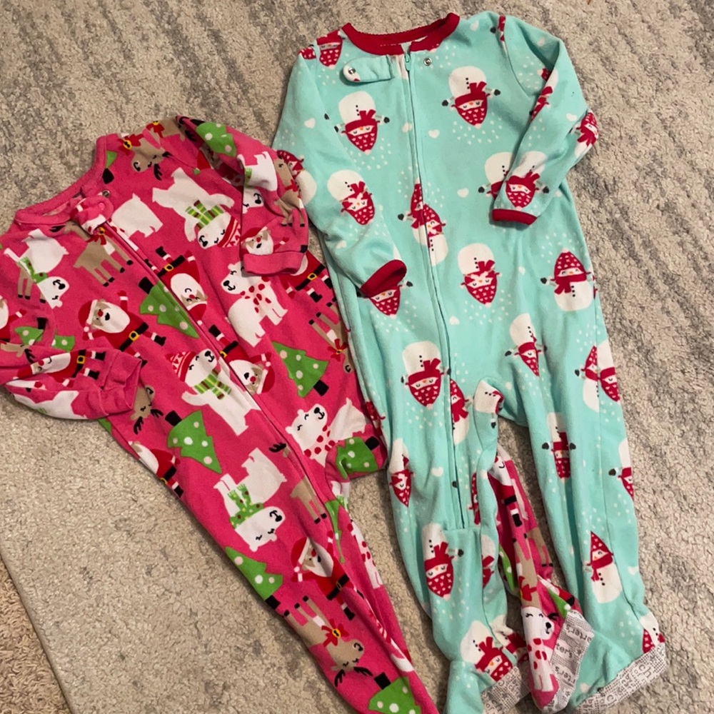 Winter footie pjs